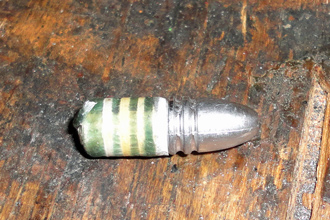 Bullet was lubed and sized